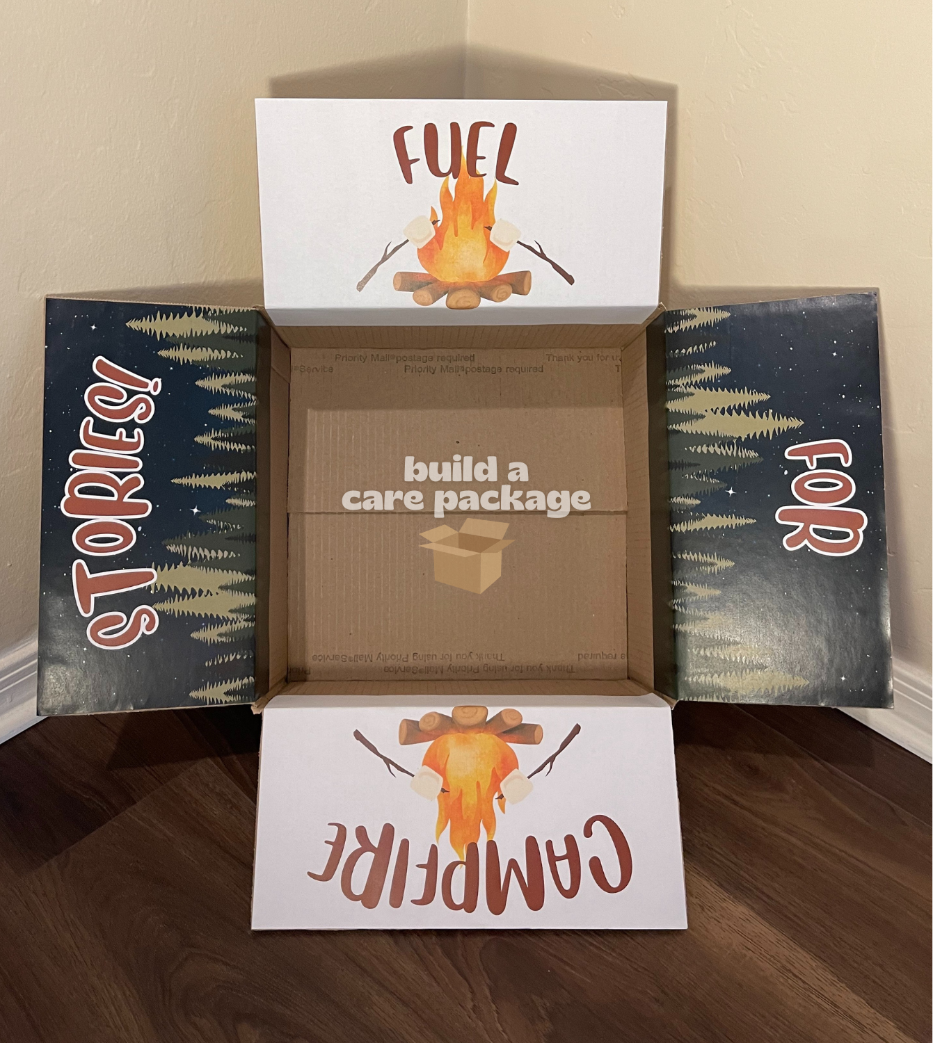 Care Package Sticker Kit - Fuel for Campfire Stories!