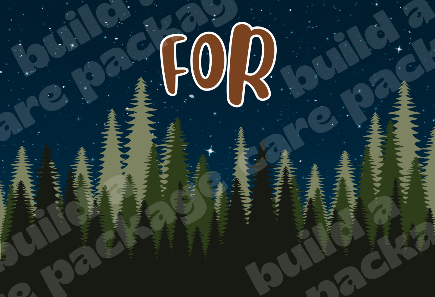 Care Package Sticker Kit - Fuel for Campfire Stories!