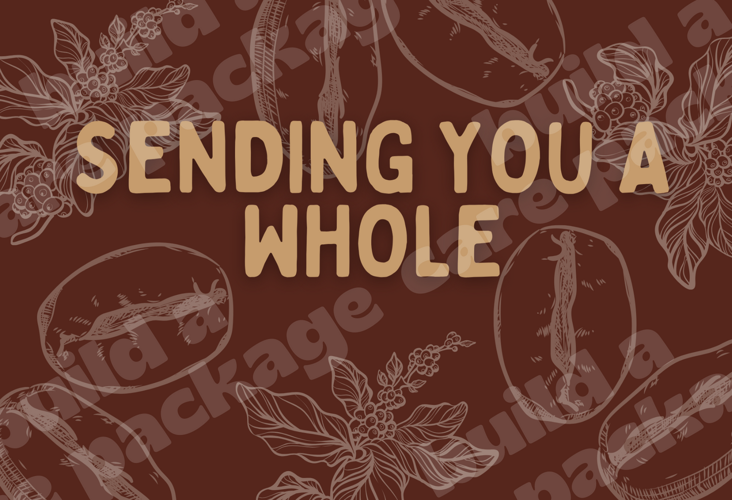 Care Package Sticker Kit - Sending You a Latte Love