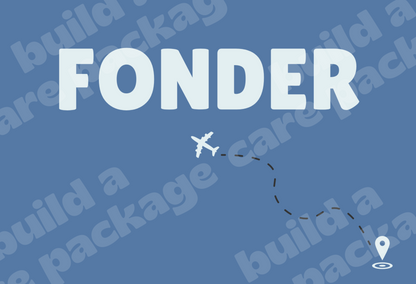 Care Package Sticker Kit - Distance Makes the Heart Grow Fonder
