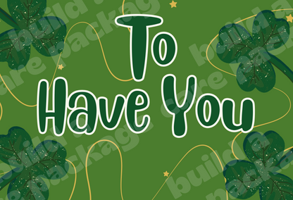 Care Package Sticker Kit - I'm So Lucky to Have You!