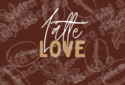 Care Package Sticker Kit - Sending You a Latte Love