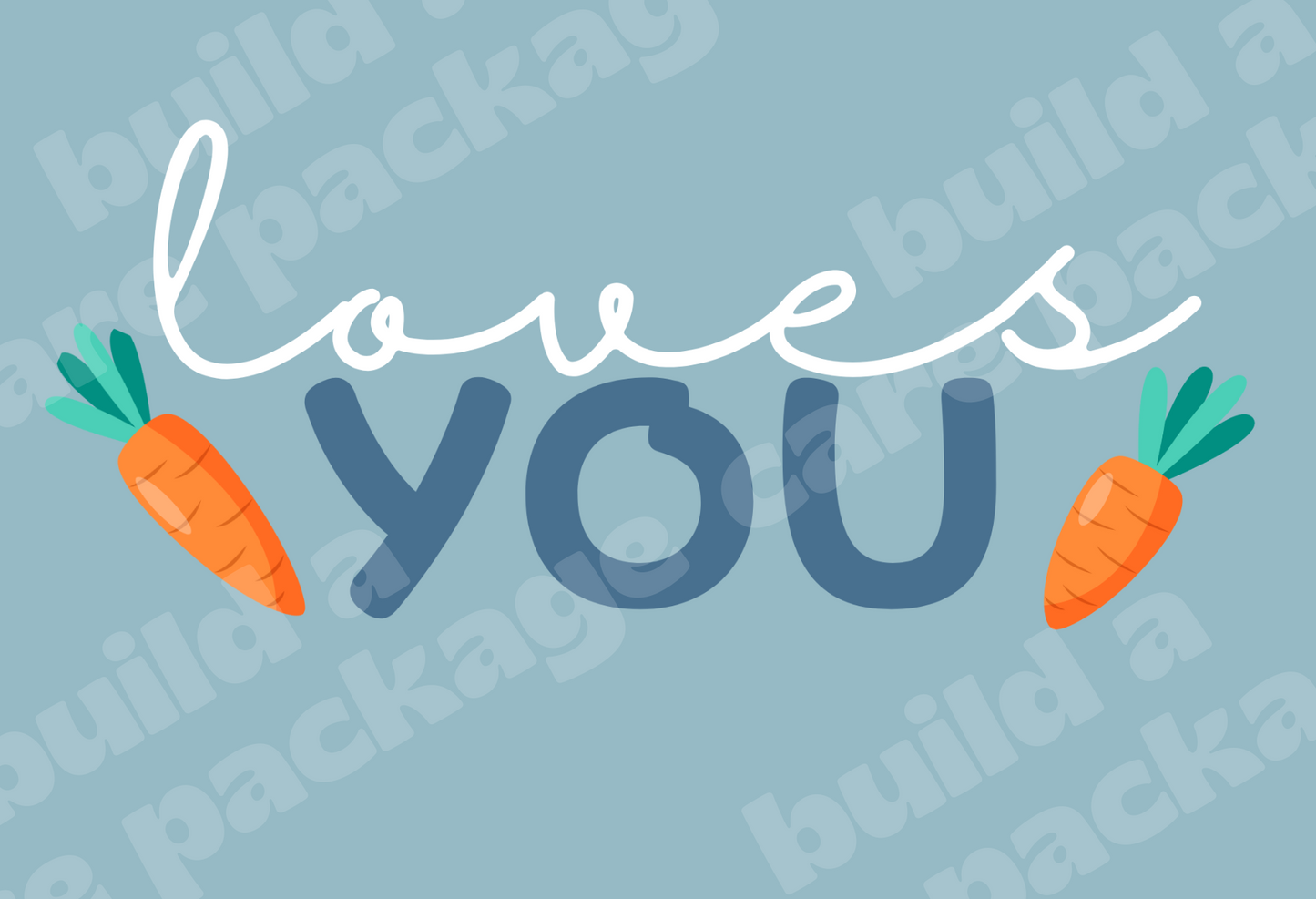 Care Package Sticker Kit - Some Bunny Loves You